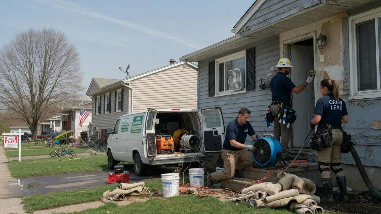 Flood Cleanup in Canal Fulton, OH near me